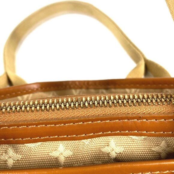 LOUIS VUITTON M92505 sack marie kate Hand Bag Monogram Mini Canvas Beige - Picture 2 of 14